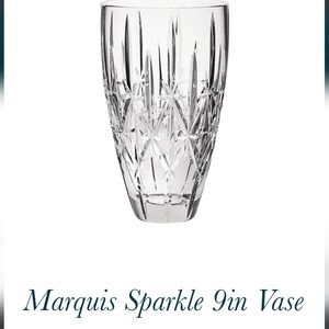Crystal vase by waterford